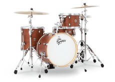 Gretsch  Catalina Club Series 4pc Jazz Shell Pack Acoustic Drum Kit - Satin Walnut Glaze (14 12 14 18 Inch)